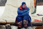 Франк Де Винне (Бельгия) в ходе зимней тренировки по выживанию в российских лесах
