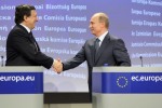 Prime Minister Vladimir Putin during a meeting with President of the European Council Herman Van Rompuy