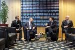Председатель Правительства России В.В.Путин встретился с Председателем Европейского Cовета Х.Ван Ромпеем