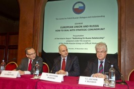 Opening Statement by Ambassador Vladimir Chizhov at the seminar “European Union and Russia – How to Deal with Strategic Conundrum?”
