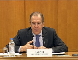 Министр иностранных дел России С.В.Лавров